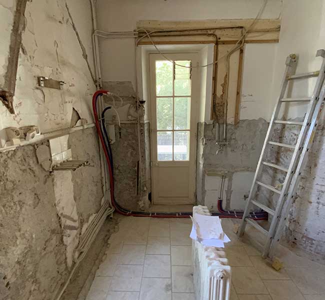 Rénovation appartement Cap Brun Toulon