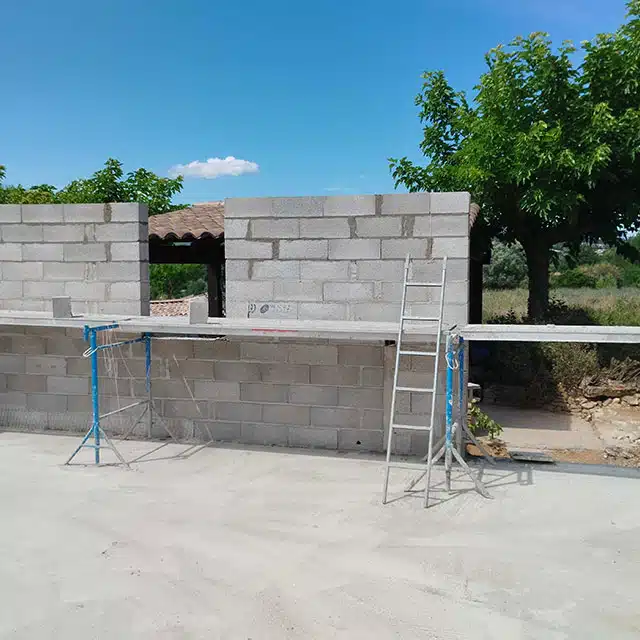 construction mur macon var