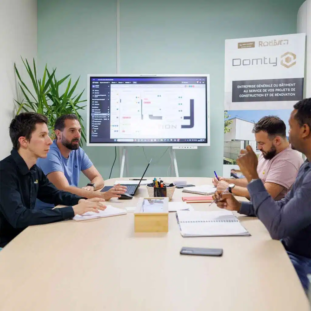 réunion projet de travaux de rénovation et construction Var