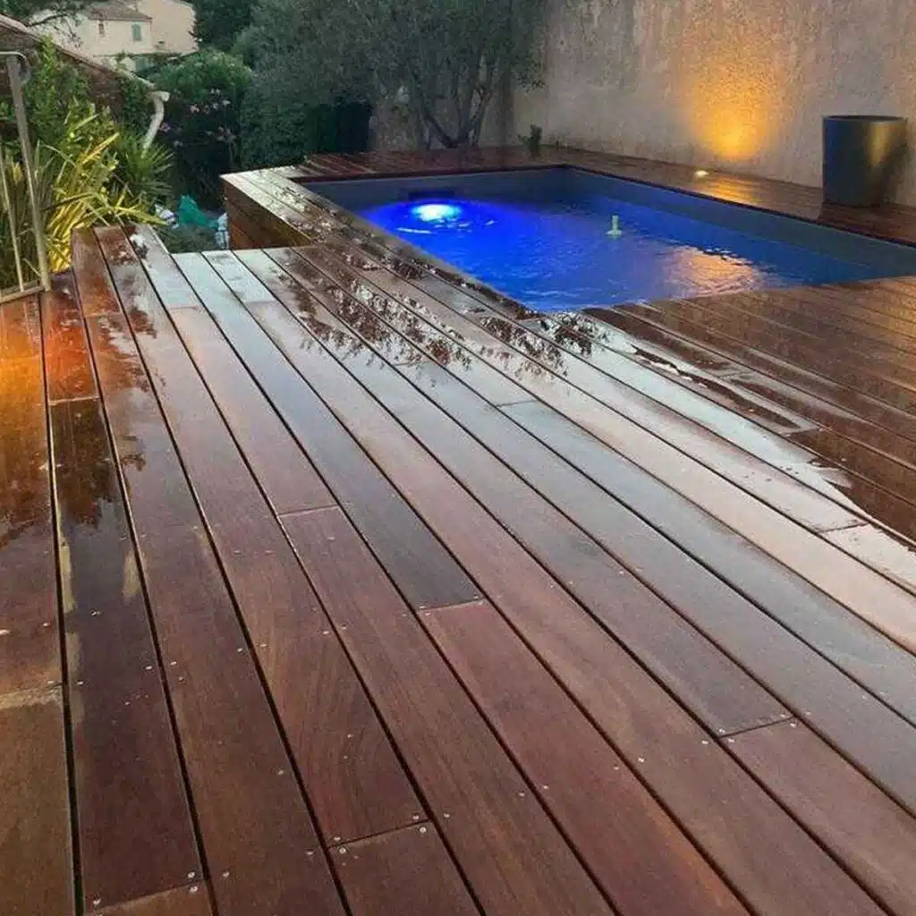 construire piscine var