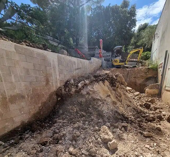 Travaux espace extérieur Saint-Mandrier Var